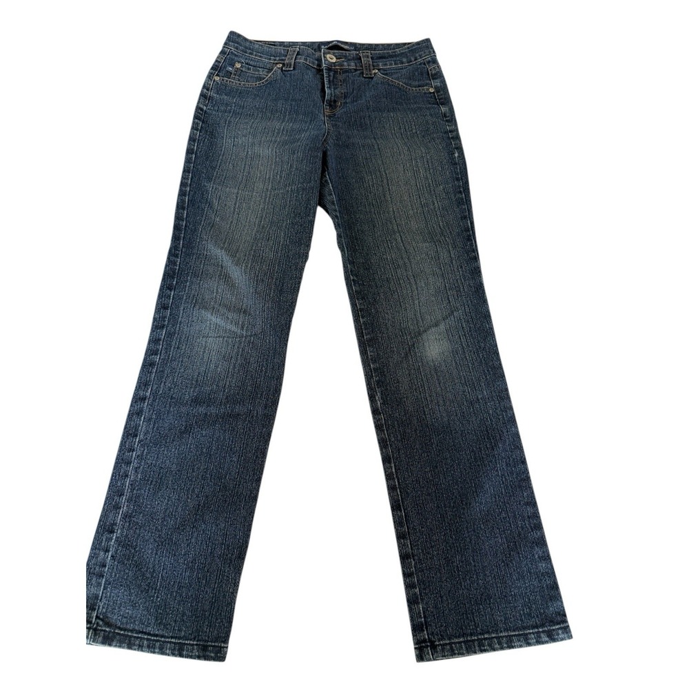 Bandolinoblu Mandie Jeans Womens Size 8 Medium Wash Denim Classic Fit Straight